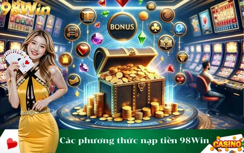 Các phương thức nạp tiền 98Win